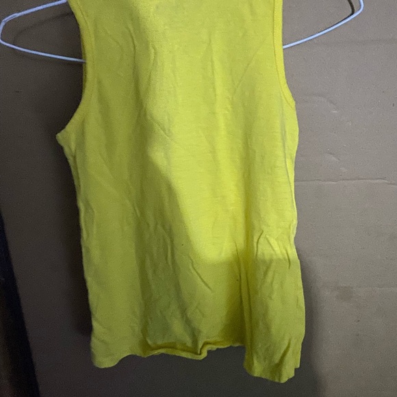 Unicorn Yellow tank top - Picture 2 of 2